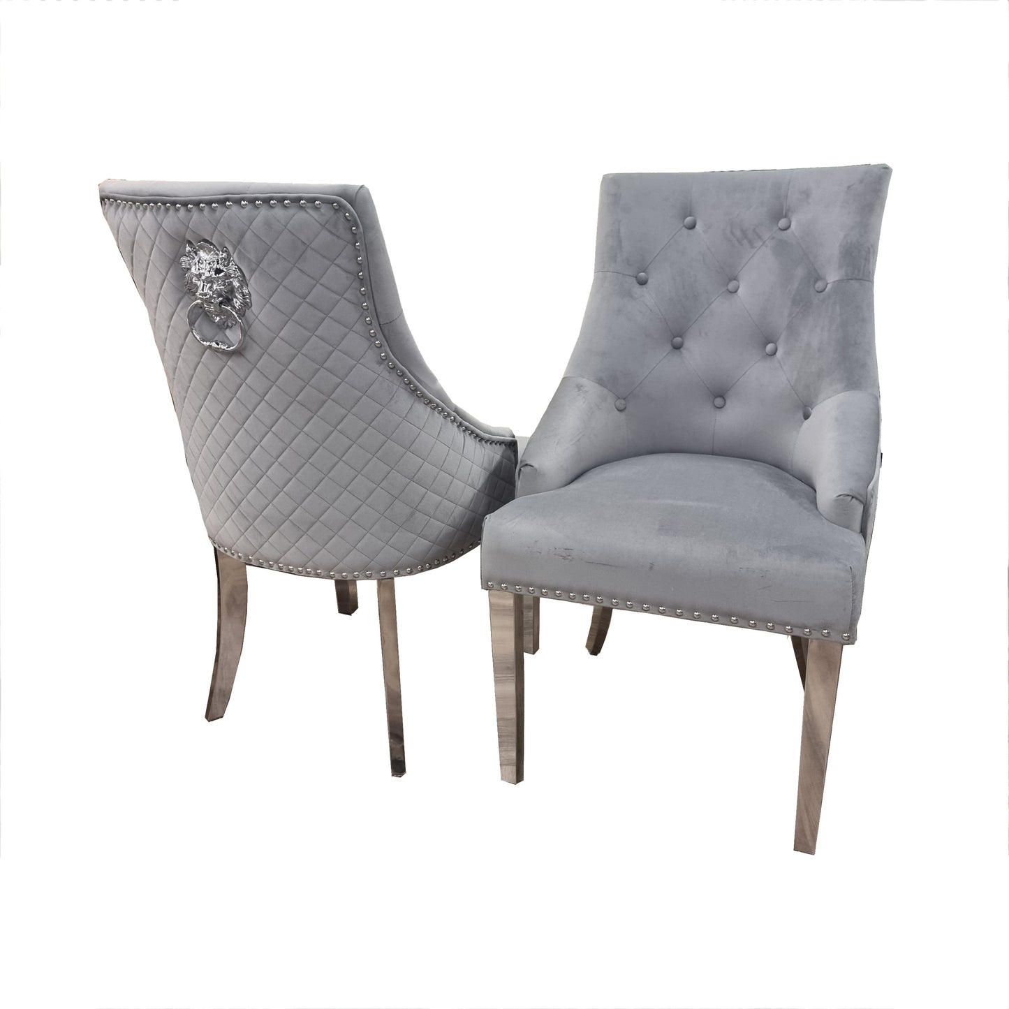 Bentley Silver Dining Chair