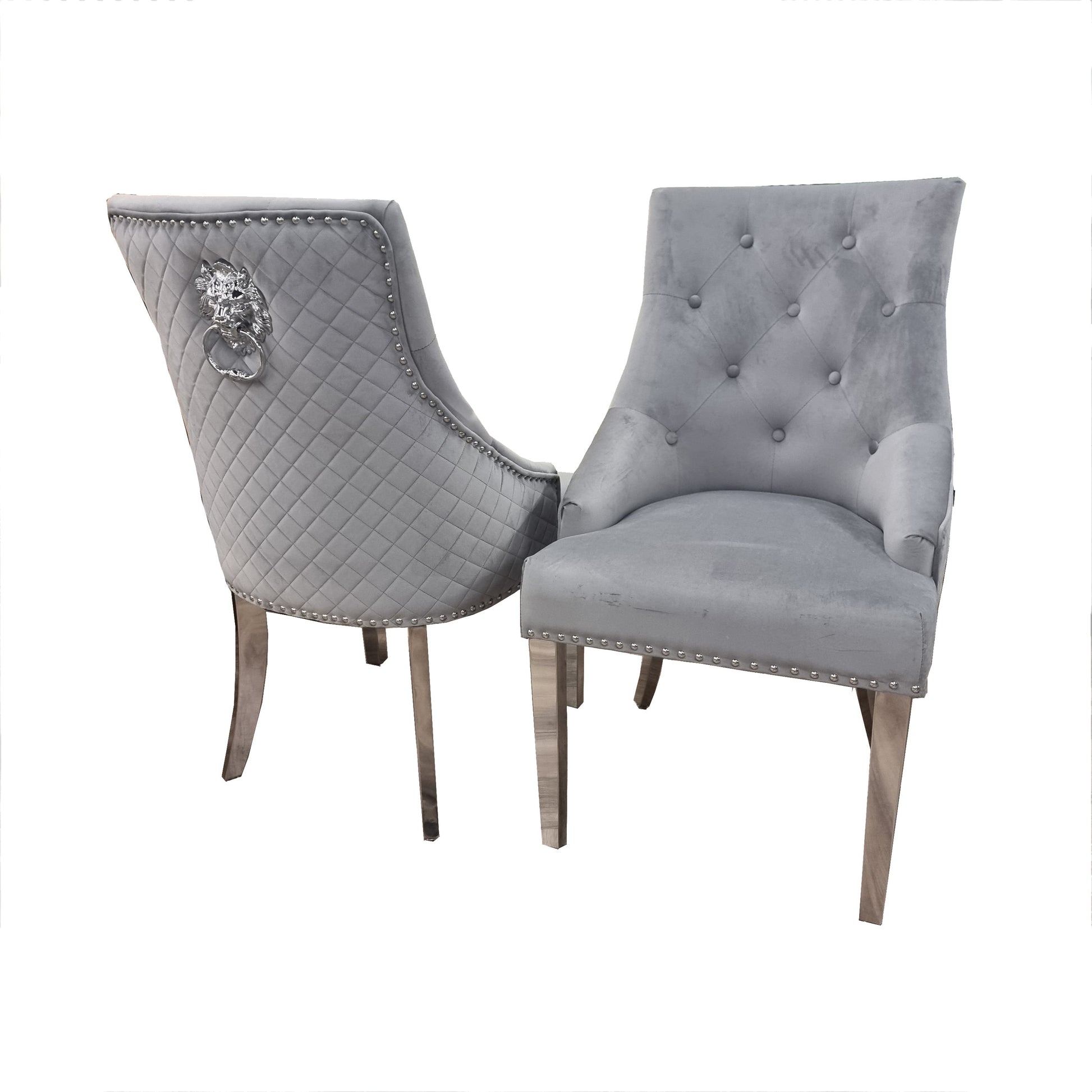 Bentley Silver Dining Chair