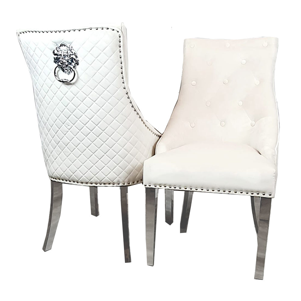 Bentley Silver Dining Chair