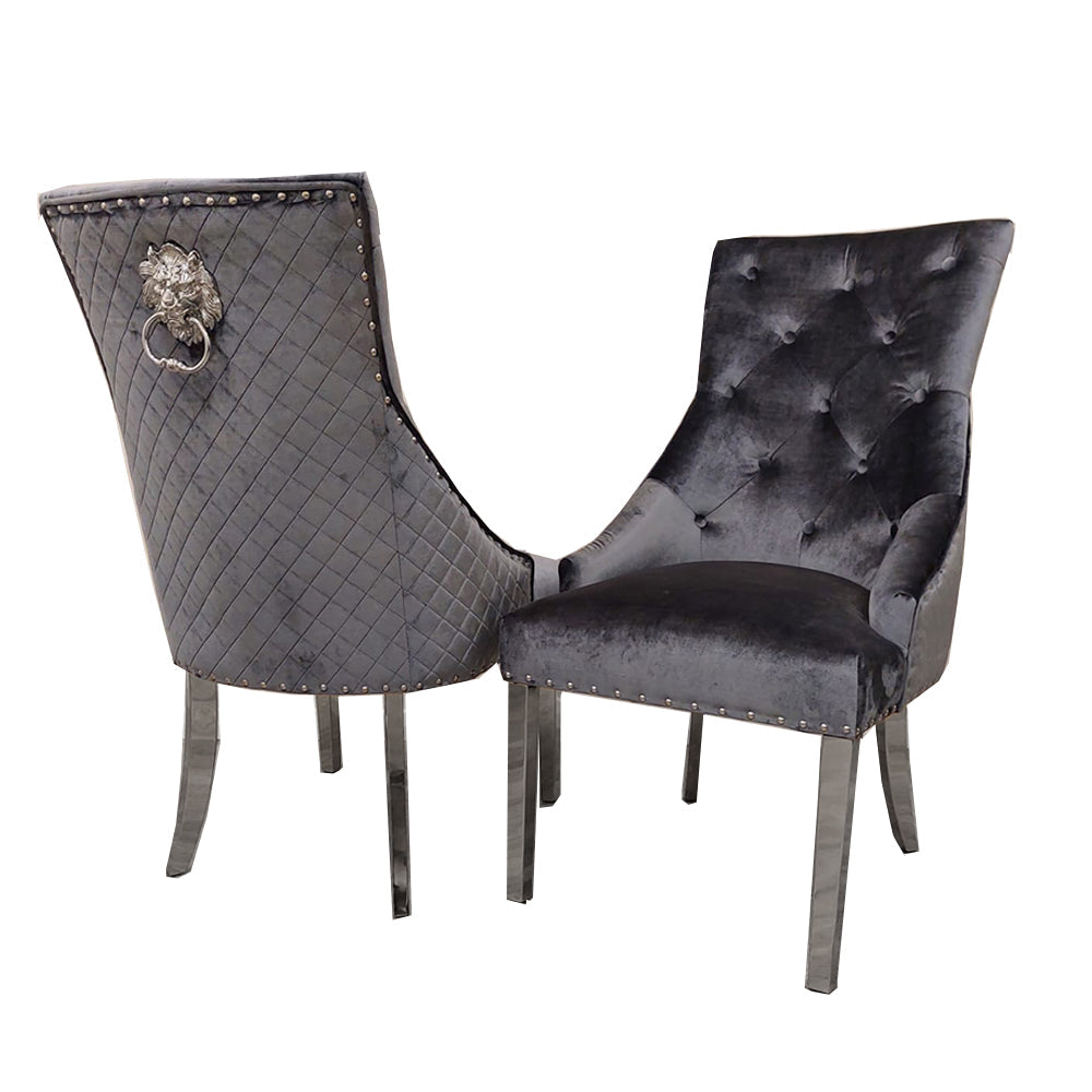 Bentley Silver Dining Chair