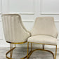 CHELMSFORD VELVET DINING CHAIR GOLD