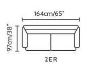 Continental Electric Reclining Grey Fabric Suede Sofas