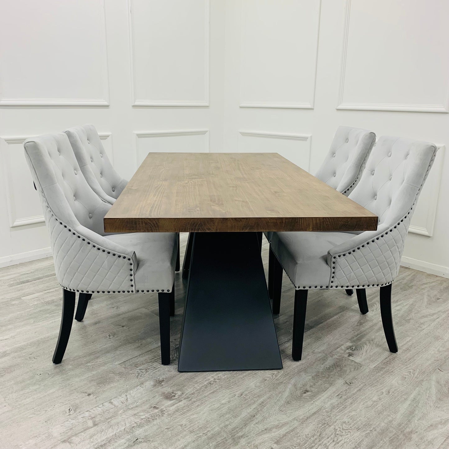 Bentley Black Leg Dining Chairs