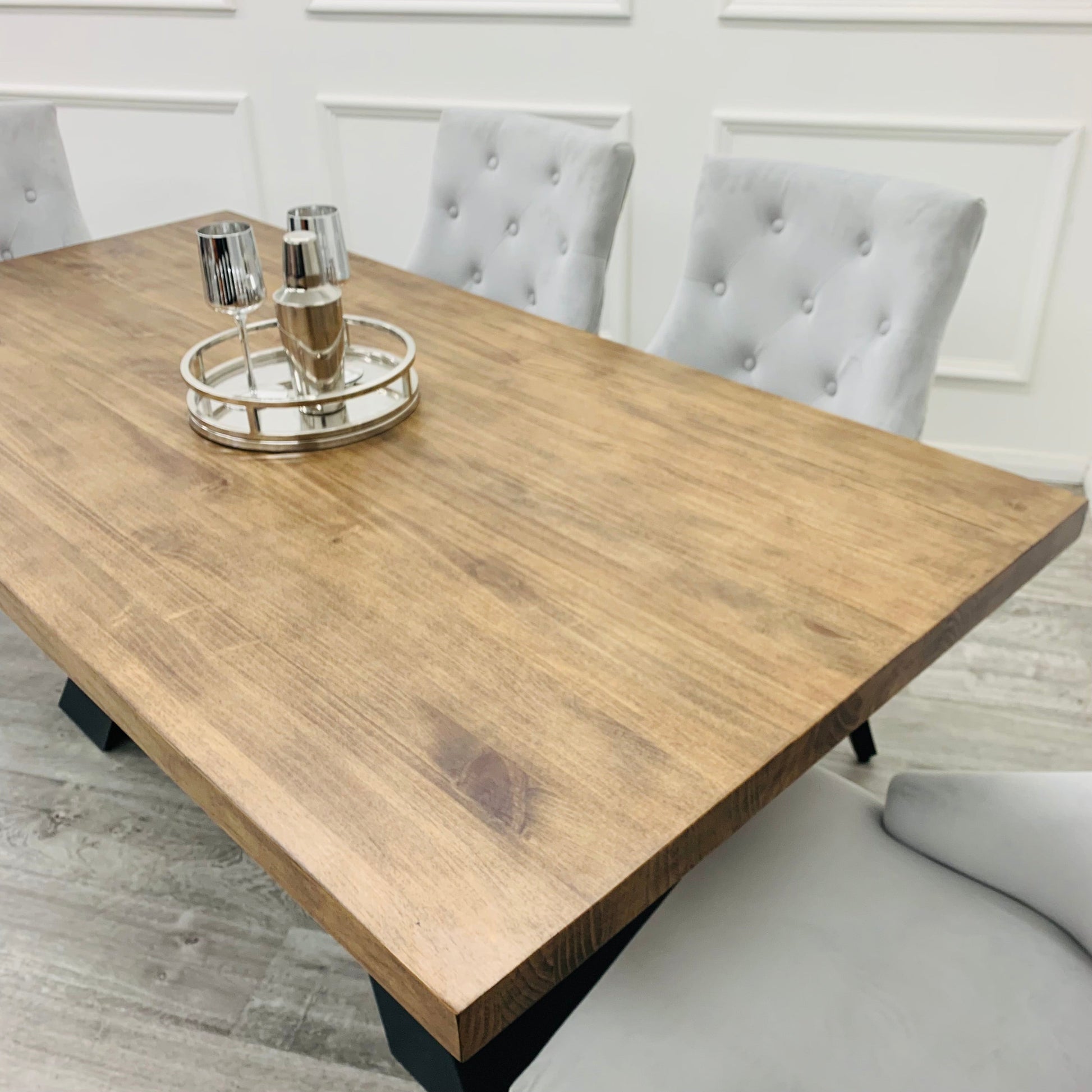 Bentley Black Leg Dining Chairs