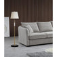 Aluxo Rubin Corner Chaise in Pebble Boucle