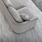 Aluxo Rubin Corner Chaise in Pebble Boucle