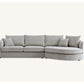 Aluxo Rubin Corner Chaise in Pebble Boucle