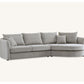 Aluxo Rubin Corner Chaise in Pebble Boucle