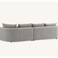 Aluxo Rubin Corner Chaise in Pebble Boucle