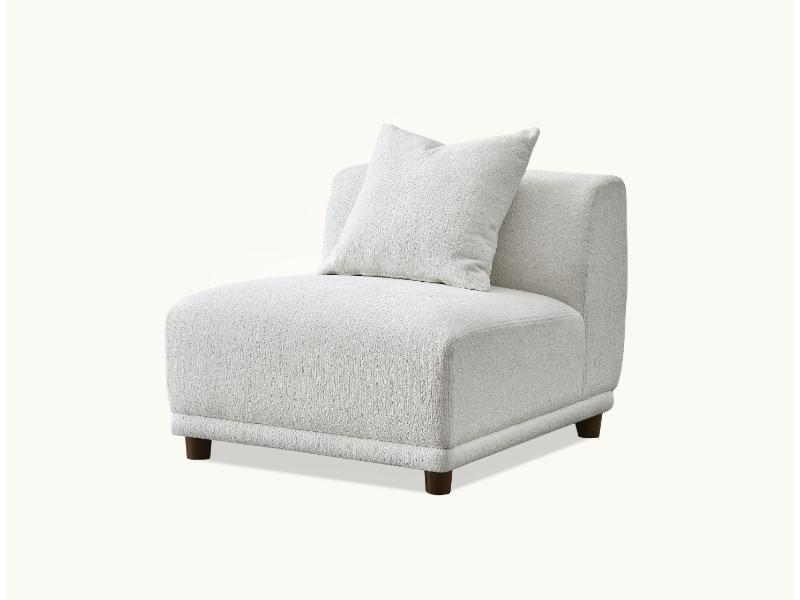 Aluxo Lottie Modular Corner Group in Polar Boucle