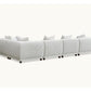 Aluxo Lottie Modular Corner Group in Polar Boucle