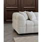 Aluxo Tribeca Right Hand Corner Group in Oatmeal Boucle Fabric