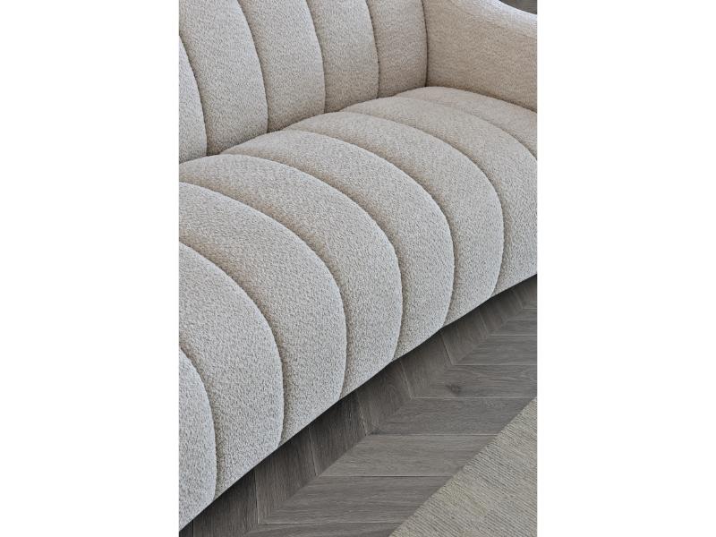 Astoria 3 Seater Sofa in Oatmeal Boucle Fabric