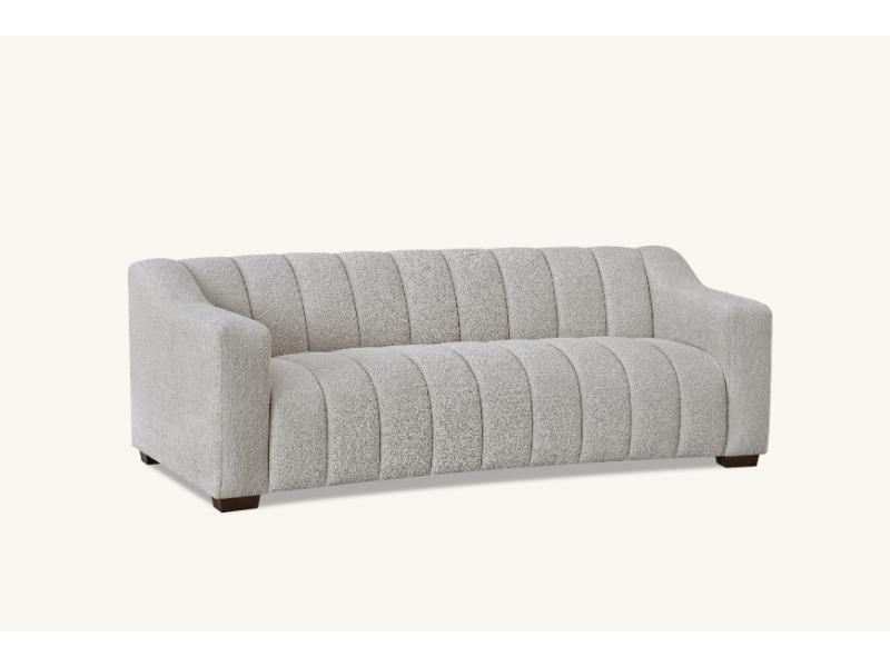 Astoria 3 Seater Sofa in Oatmeal Boucle Fabric