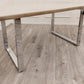Freya 1.8m Dining Table Solid Light Pine wood with Metal Legs