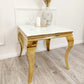 Et Louis Gold Lamp Table