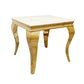 Et Louis Gold Lamp Table