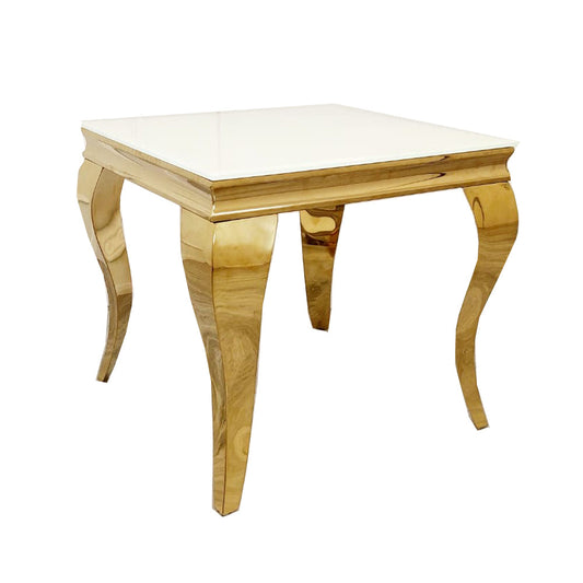 Et Louis Gold Lamp Table