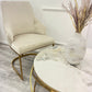 CHELMSFORD VELVET DINING CHAIR GOLD