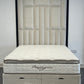 Cream Elegance Bed with Divan Ottoman Storage "Come with 80 Inch High Head Board"
