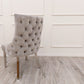 Kensington dining chair with deep button back