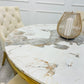 Louis Gold Dining Table