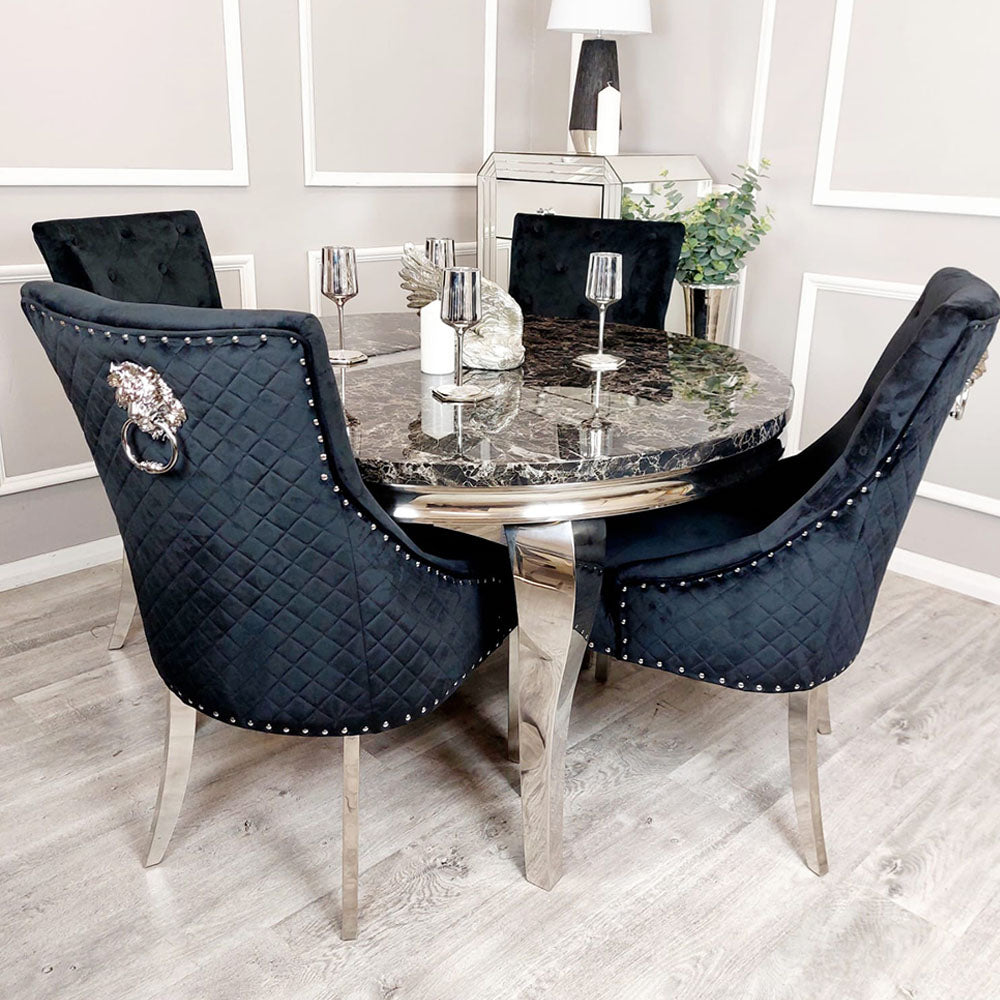 Bentley Silver Dining Chair