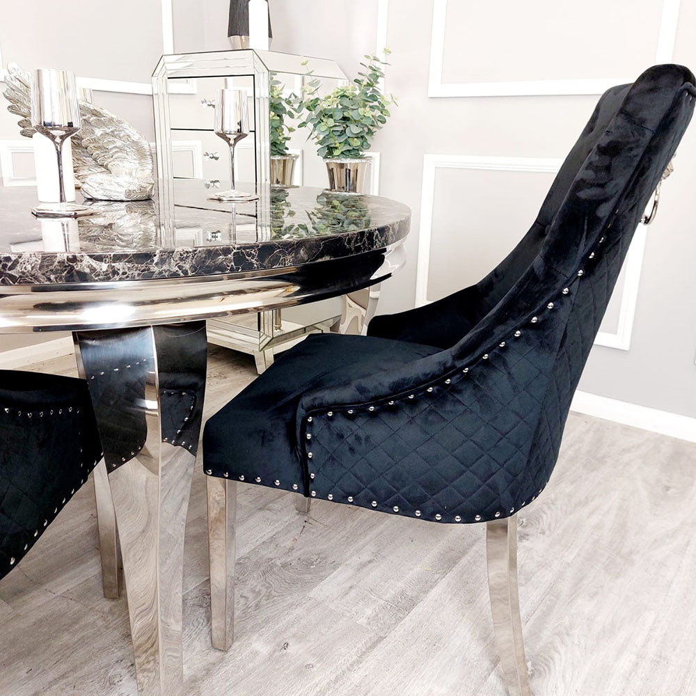 Bentley Silver Dining Chair