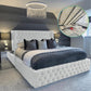 Majestic Nights Upholstered Ottman Storage Bed Frame