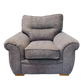 Mayor Original Premium Tweed Grey Real Fabric Sofas For Old People