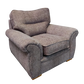 Mayor Original Premium Tweed Grey Real Fabric Sofas For Old People