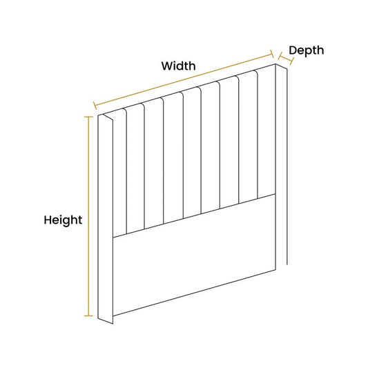150cm high Headboard