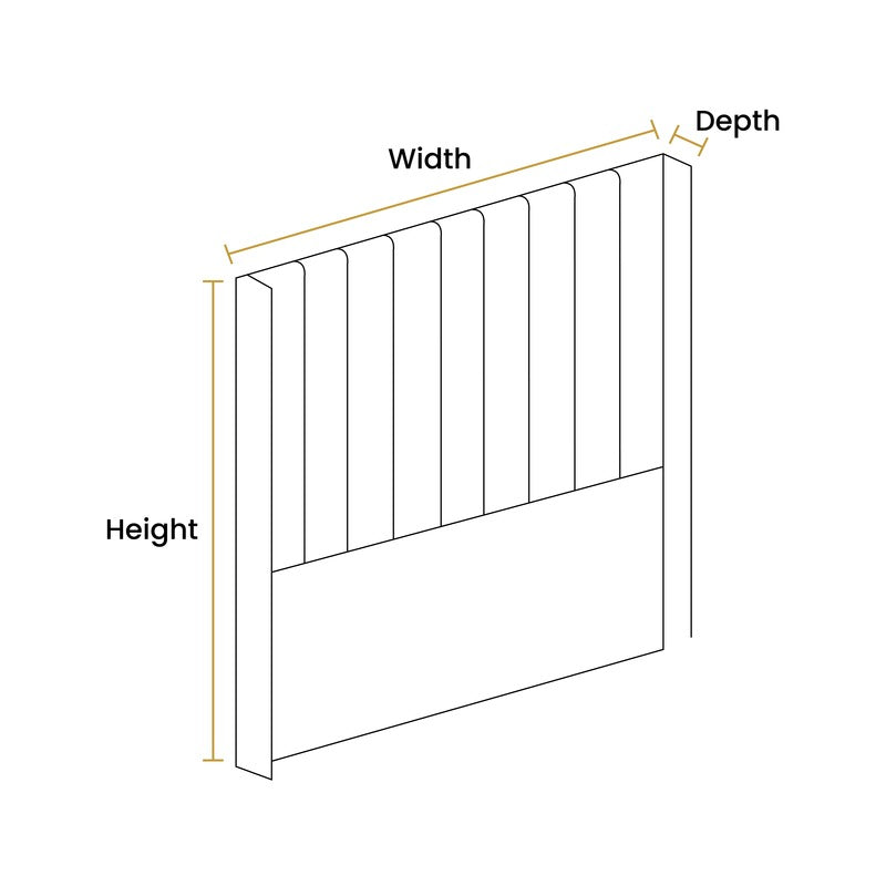 203cm high Headboard