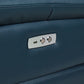 Megan Original Reclining Navy Blue Real Leather Sofas