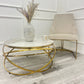 CHELMSFORD VELVET DINING CHAIR GOLD