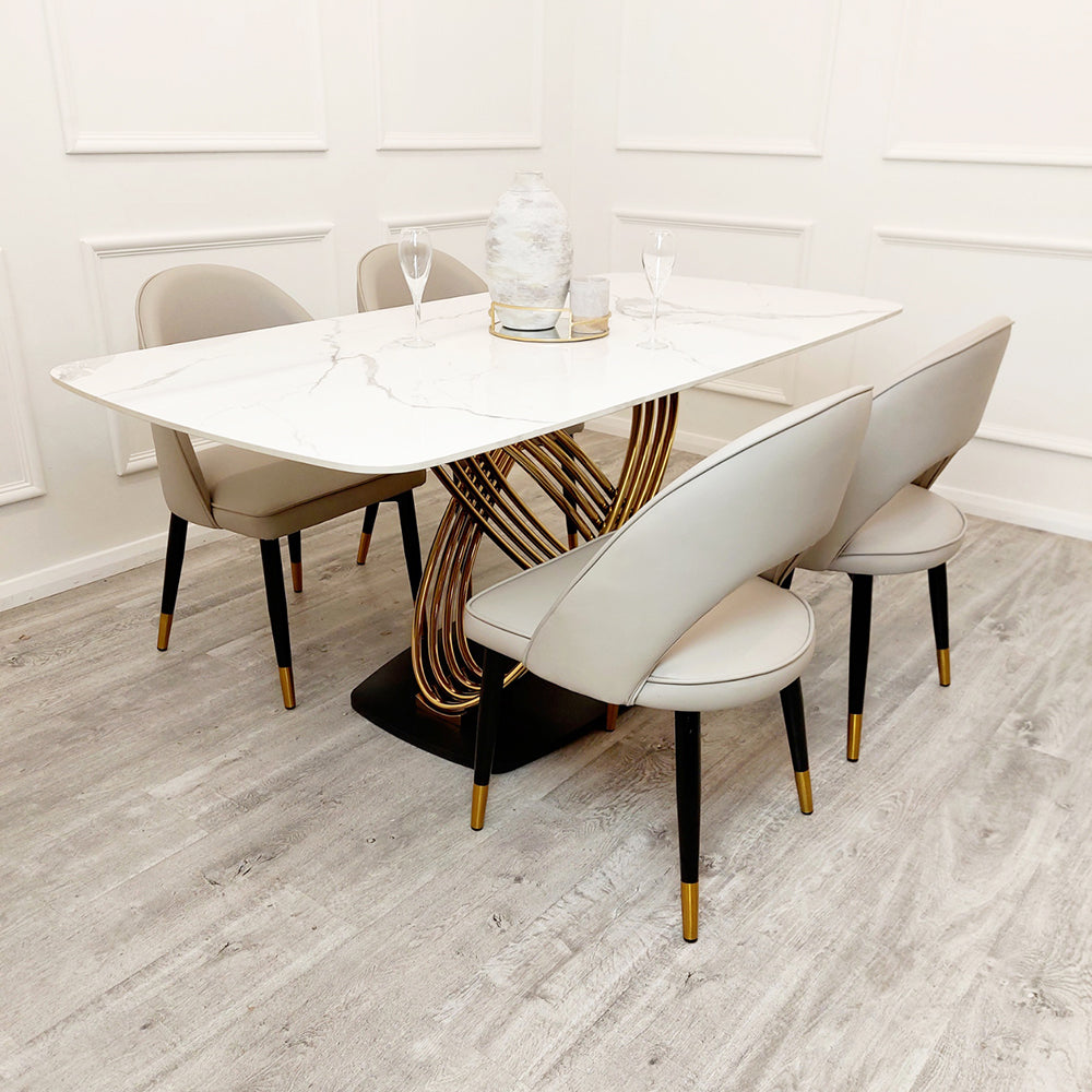 Orion Gold 1.8m Dining Table