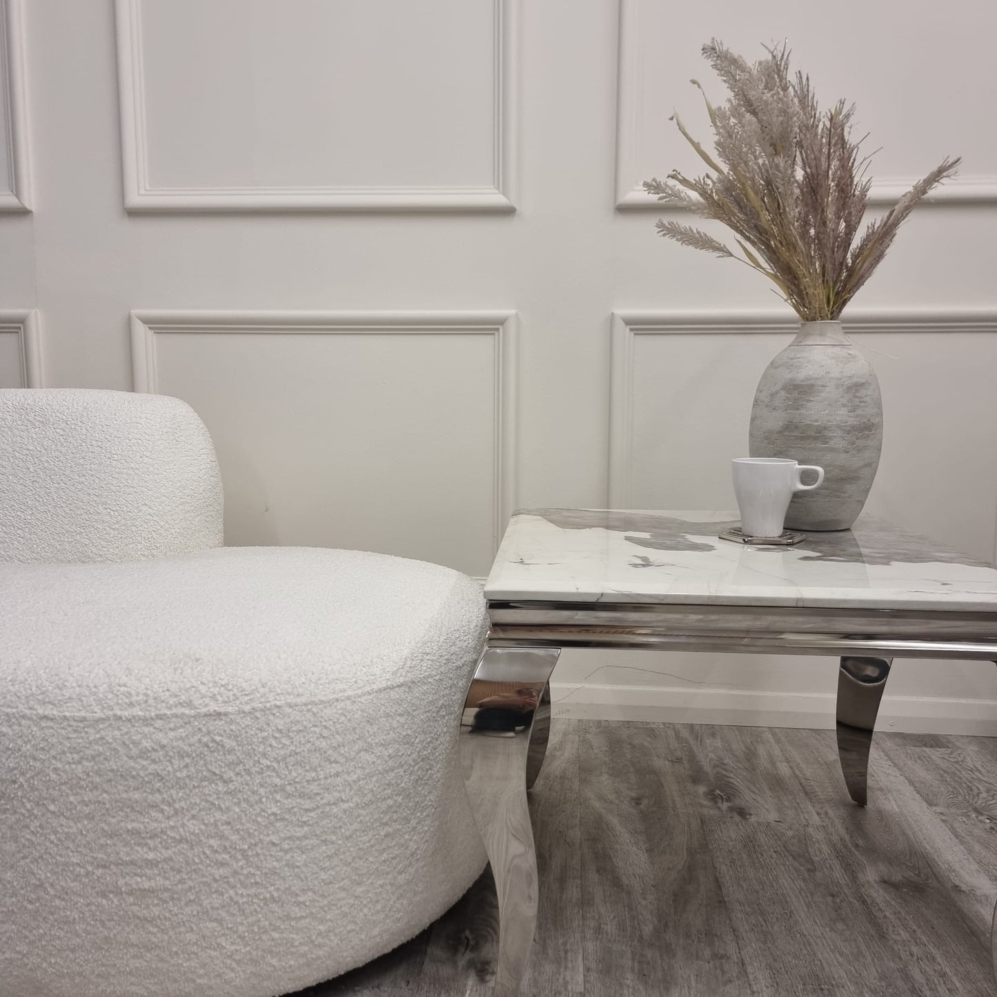 Louis Chrome Pandora Coffee Table