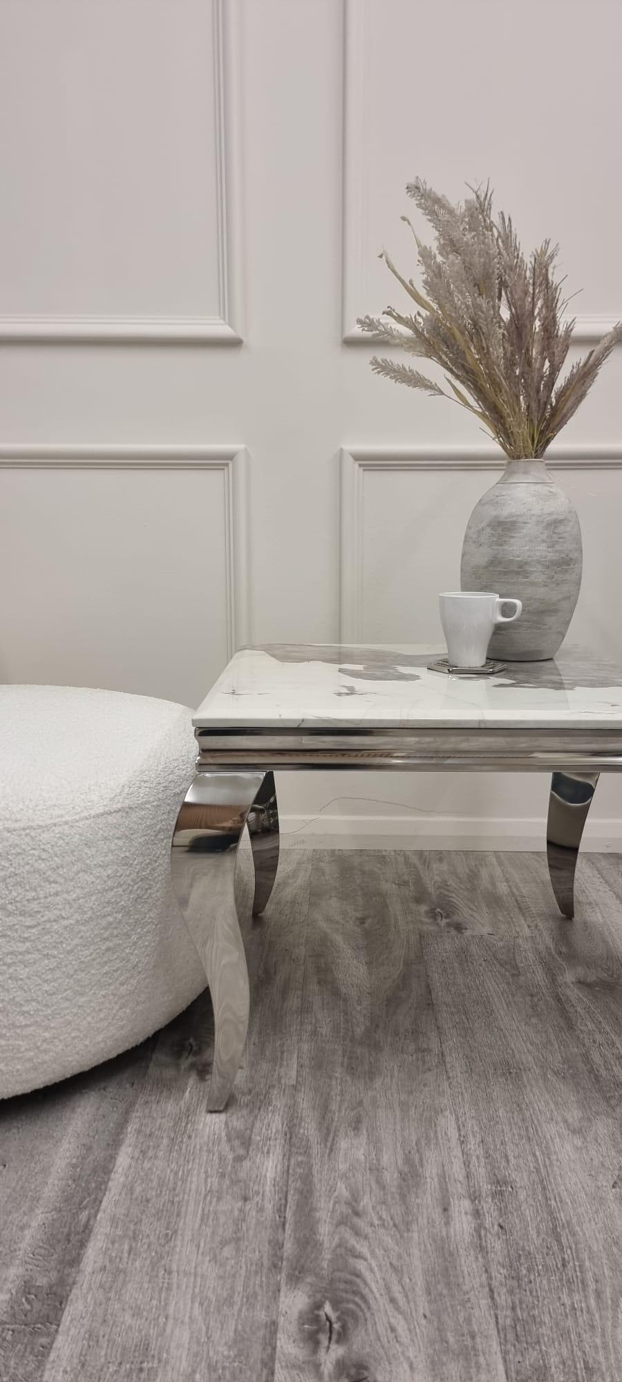 Louis Chrome Pandora Coffee Table