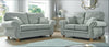 Quinn Spira Curved Designer Navy Blue Real Fabric Sofas For Elderly