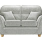 Quinn Spira Curved Designer Navy Blue Real Fabric Sofas For Elderly