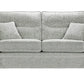 Quinn Spira Curved Designer Navy Blue Real Fabric Sofas For Elderly