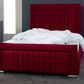 Alama Upholstered Panel Bed