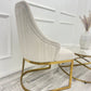 CHELMSFORD VELVET DINING CHAIR GOLD