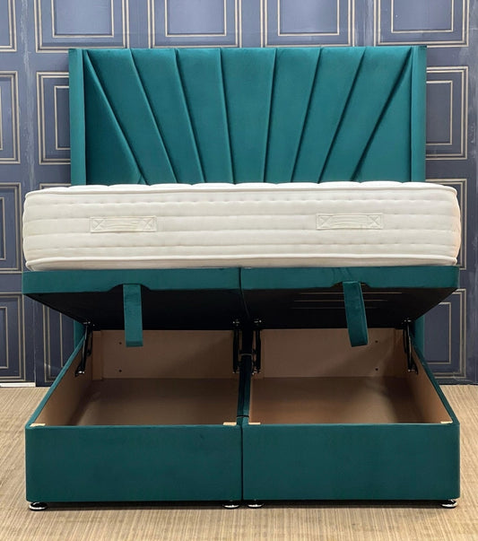 Modern Crown Ottoman Bed