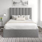 Amalfi Arran Pebble Upholstered Ottoman Bed Frame Only