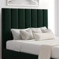 Amalfi Hugo Bottle Green Upholstered Ottoman Bed Frame Only