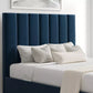 Amalfi Hugo Royal Upholstered Ottoman Bed Frame Only