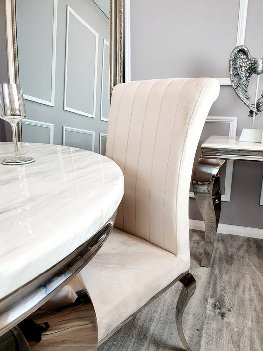 Louis Round Ivory With all Tables