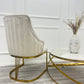 CHELMSFORD VELVET DINING CHAIR GOLD
