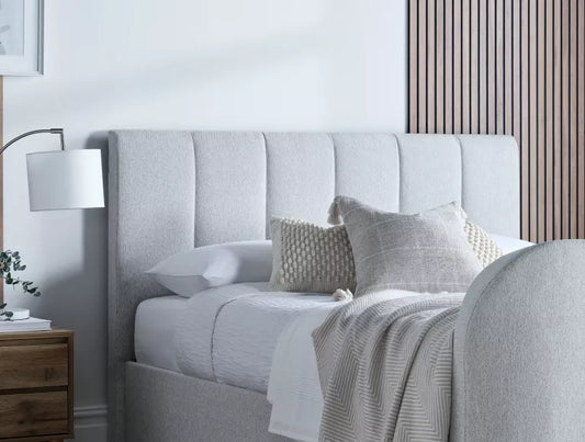 Copenhagen Upholstered Ottoman TV Bed - Shell